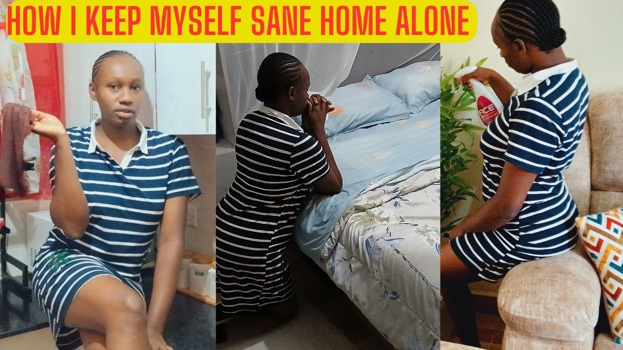HOW I KEEP MYSELF SANE ALONE AT HOME.CAN YOU RELATE? | MY NEW MORNING ROUTINE