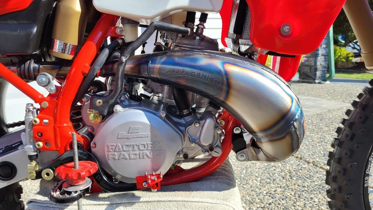 Amazing Dual CR250 build A Final look.
