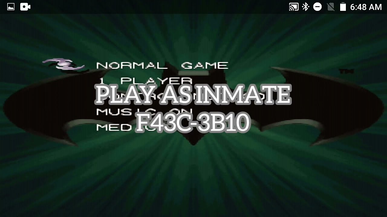 Batman Forever - SNES - Cheat Code #emulator #cheatcodes #snes