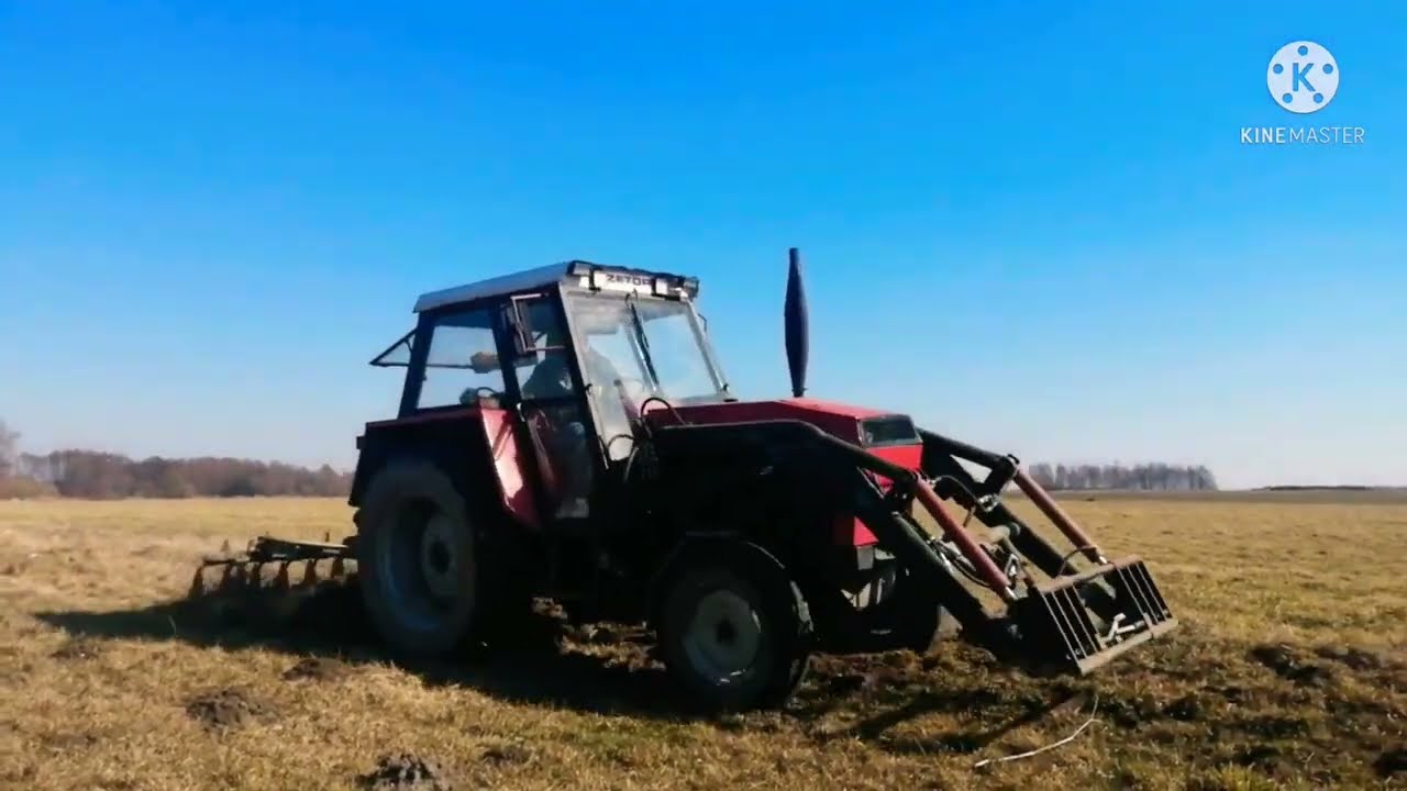 Talerzowanie 2k22  zetor 8011 w akcji
