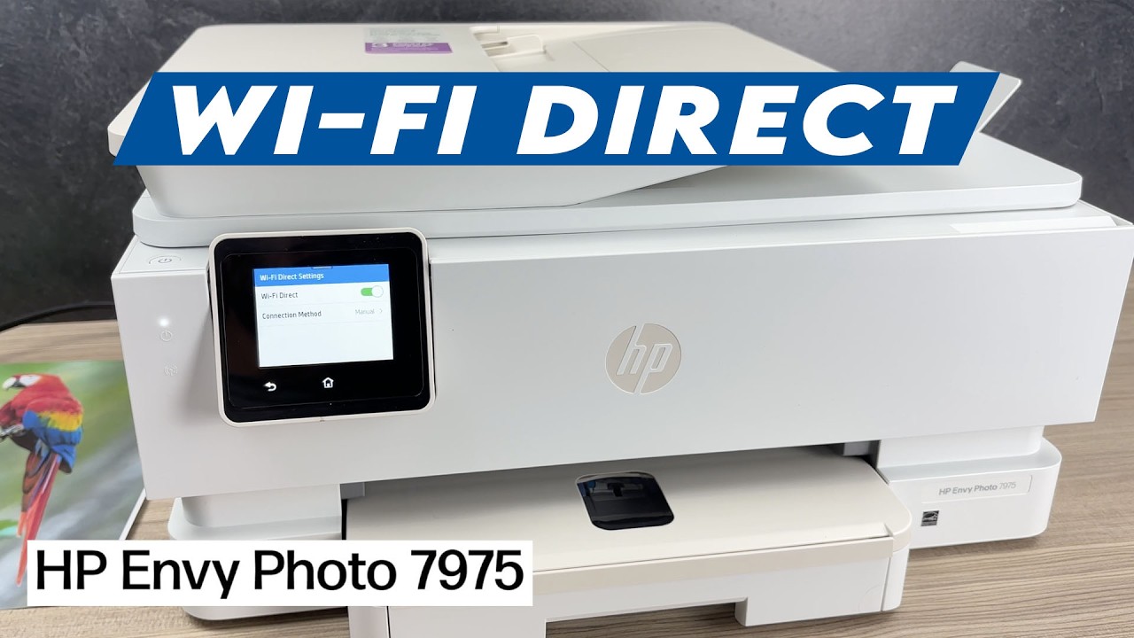 HP Envy Photo 7975 : How to Print Using Wi-Fi Direct