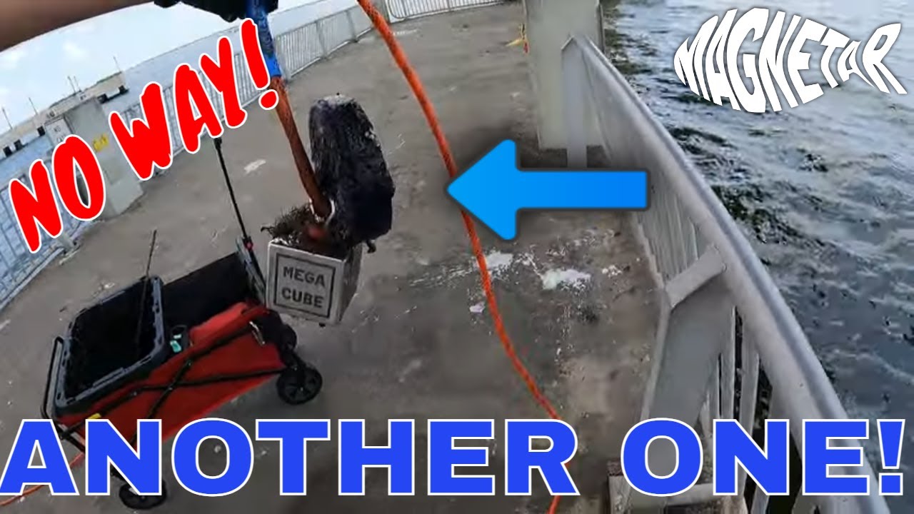 Magnetar Magnets MEGACUBE Magnet fishing! #magnetfishing #magnetjunkie