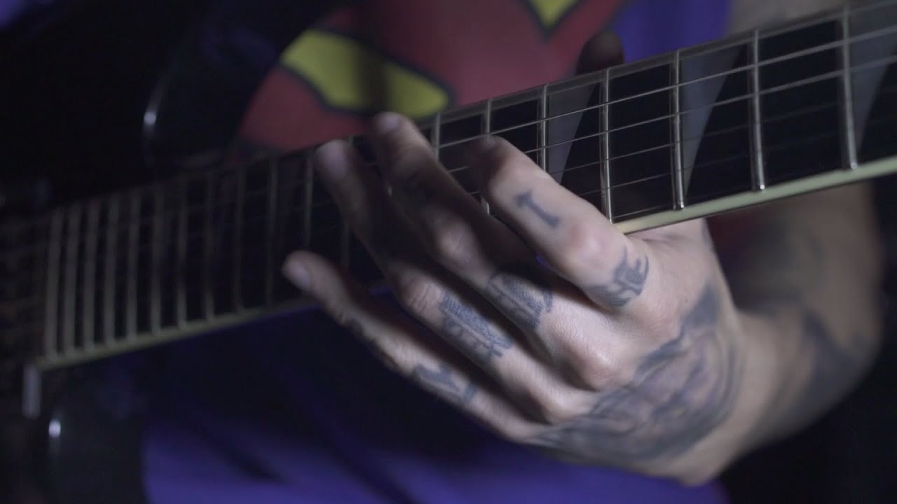 Black Tide 2015 - New Album Studio Update - Guitar Setup
