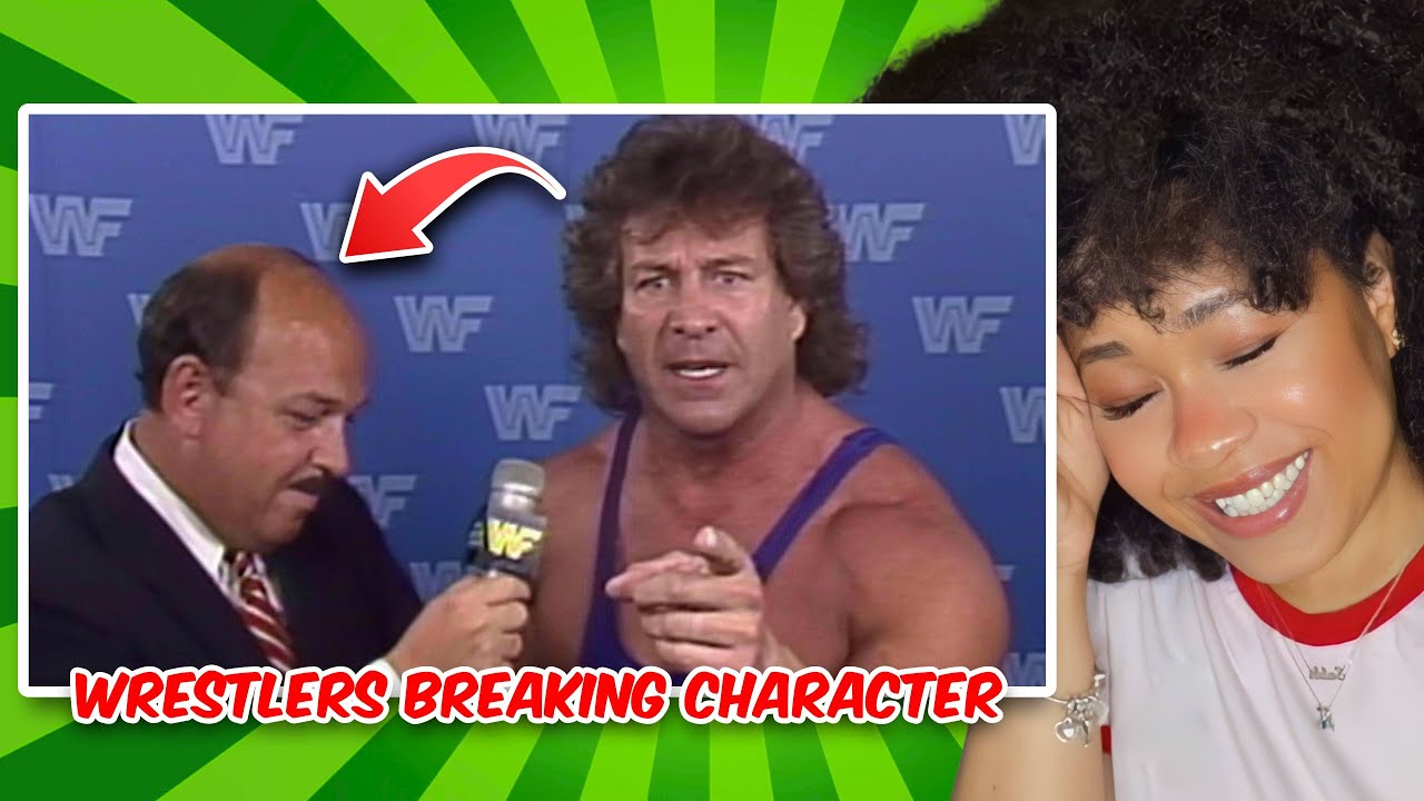 wwe reaction | When WWE Wrestlers Break Character & Laugh