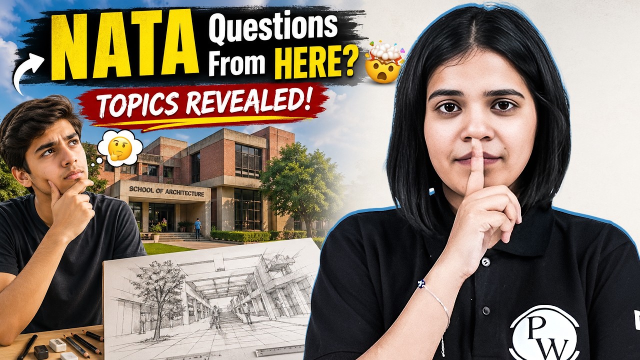 NATA Exam Important Topics & Strategy 2026 | Perspective, Composition, Logo Design