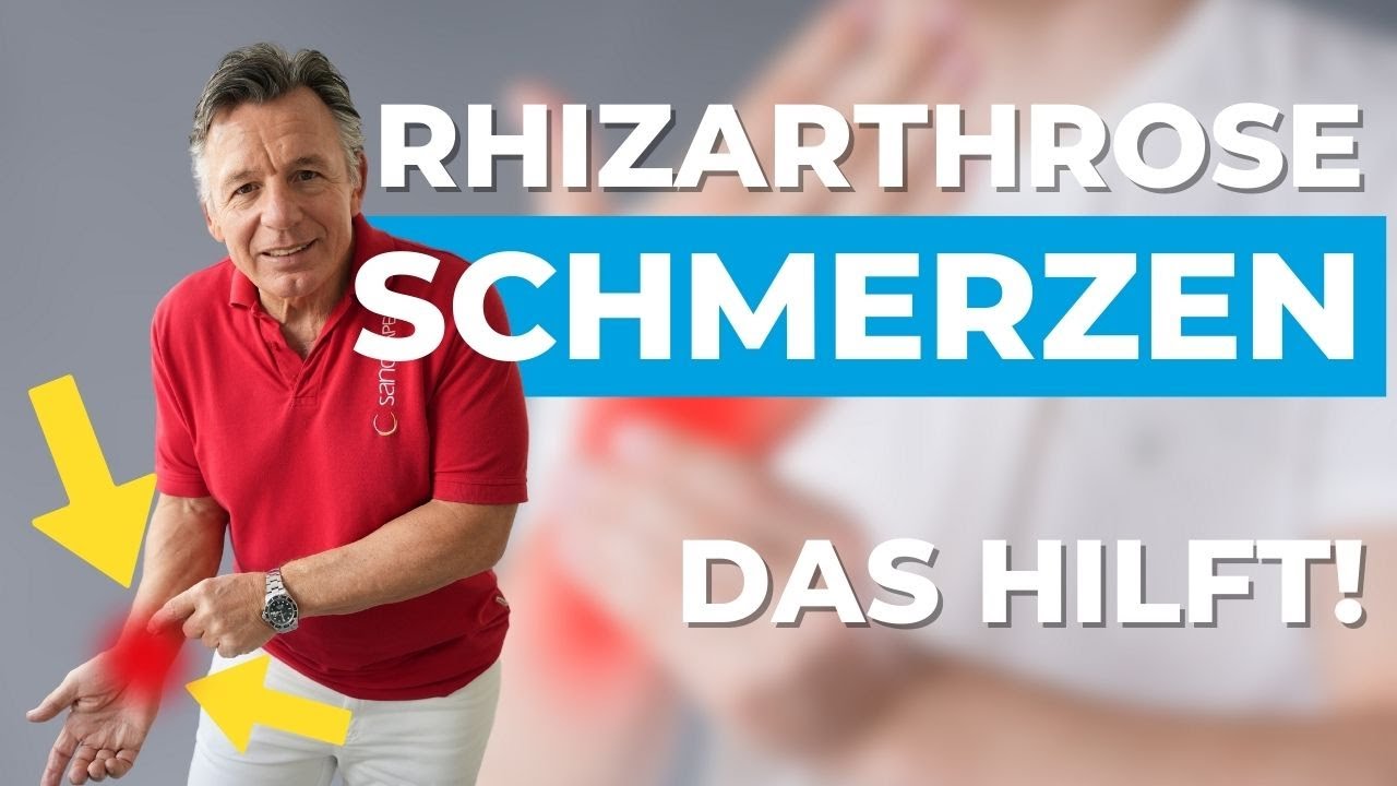 Du hast Rhizarthrose? So kannst du dir selbst helfen!