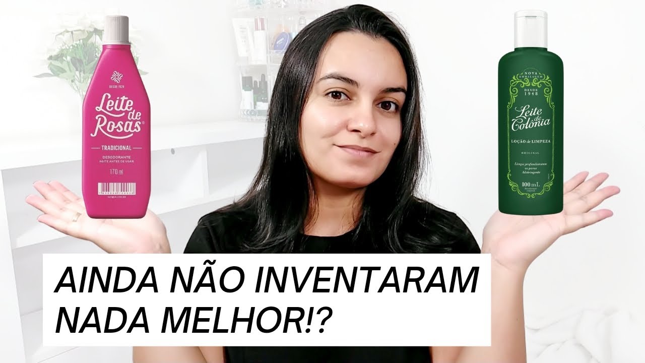 Leite de colônia e leite de rosas no rosto faz mal? É bom para espinhas? Clareia a pele?
