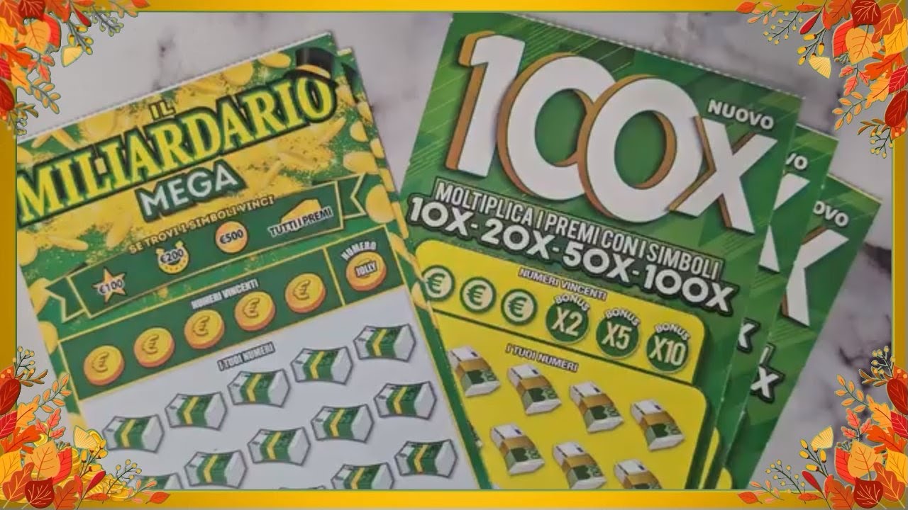 100X PACCO + Gratta e Vinci misti