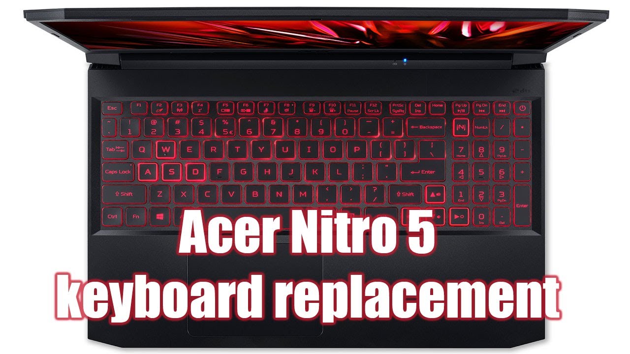 Замена клавиатуры Acer Nitro 5 — пластиковые сварные швы прочные!