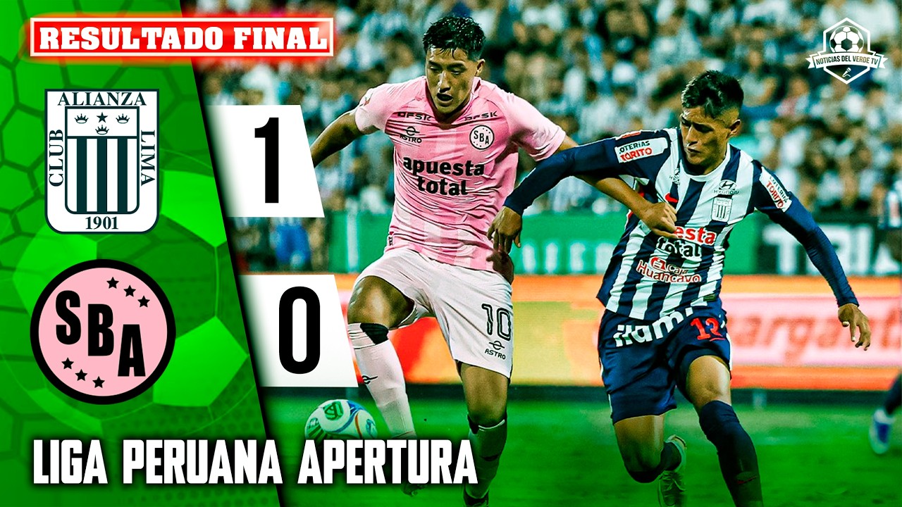ALIANZA LIMA VS SPORT BOYS / LIGA 1 MAX - TORNEO APERTURA