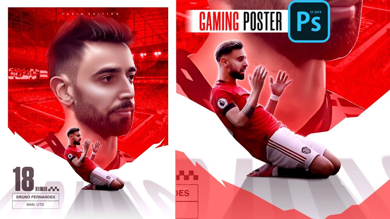 Gaming Poster Creating in Ps Touch. Fahim Editing.