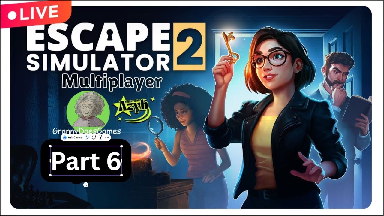 Let's Play Escape Simulator 2 with Azyh