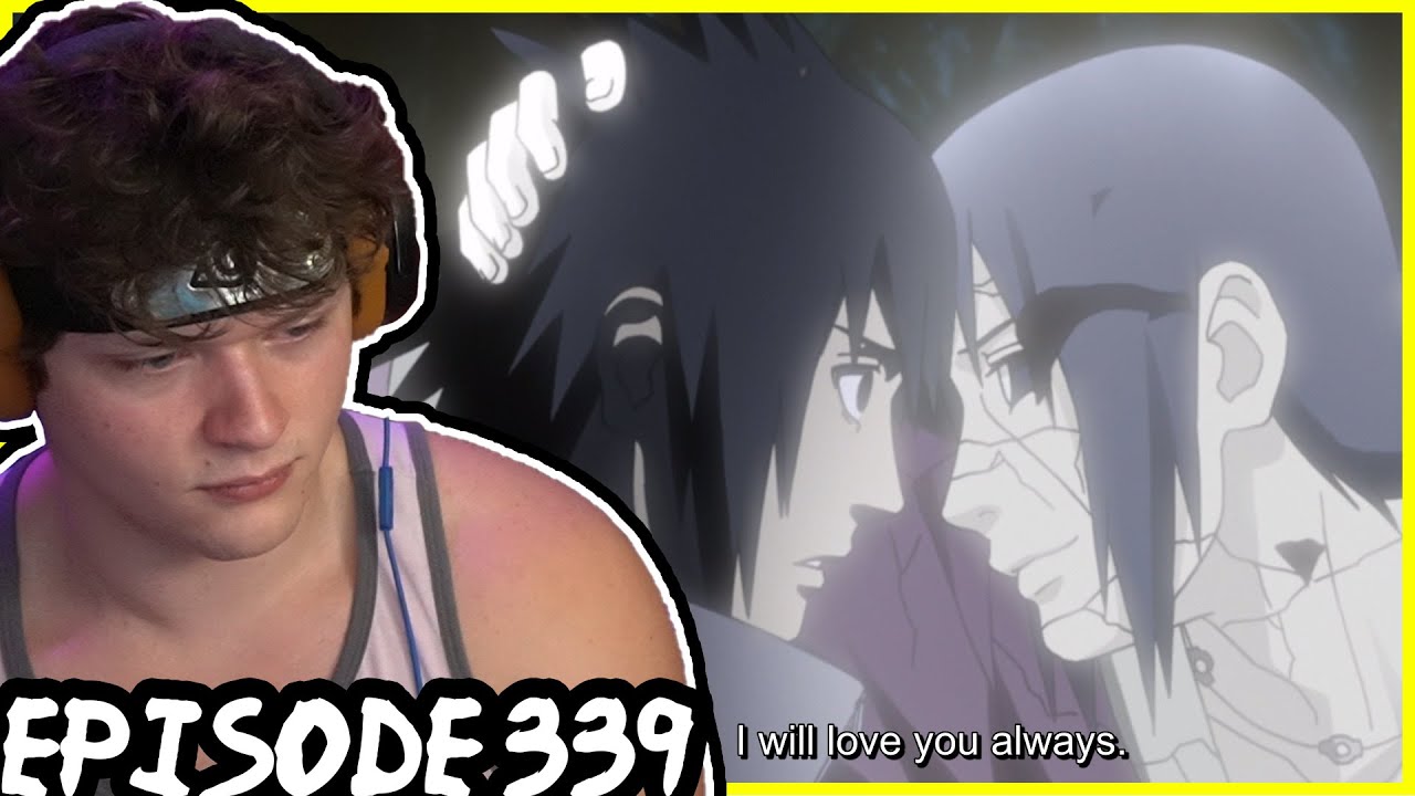 Последние мгновения Итачи и Саске. РЕАКЦИЯ на Naruto Shippuden: Эпизод 339