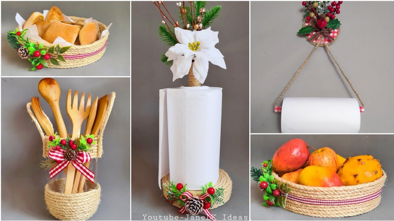 4 Ideas Navideñas Que Te Servirán Para Tu Cocina - Ideias de Natal Para Sua Cozinha - #Diynavidad