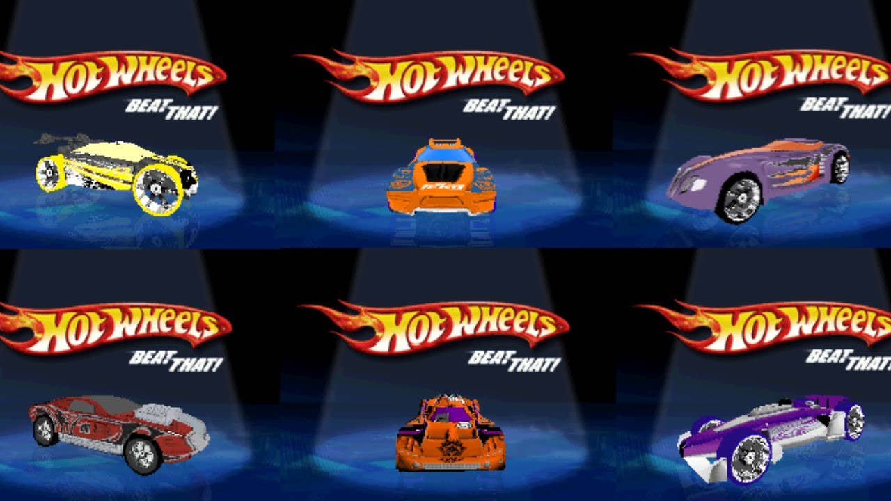 Hot Wheels Beat That! DS - All Acceleracers Cars