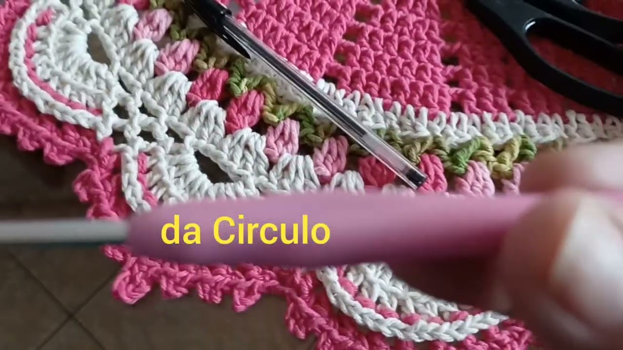 Tapete Tulipas 🌷 + comprinhas de barbantes! Venham conferir! #crochetando #crochet