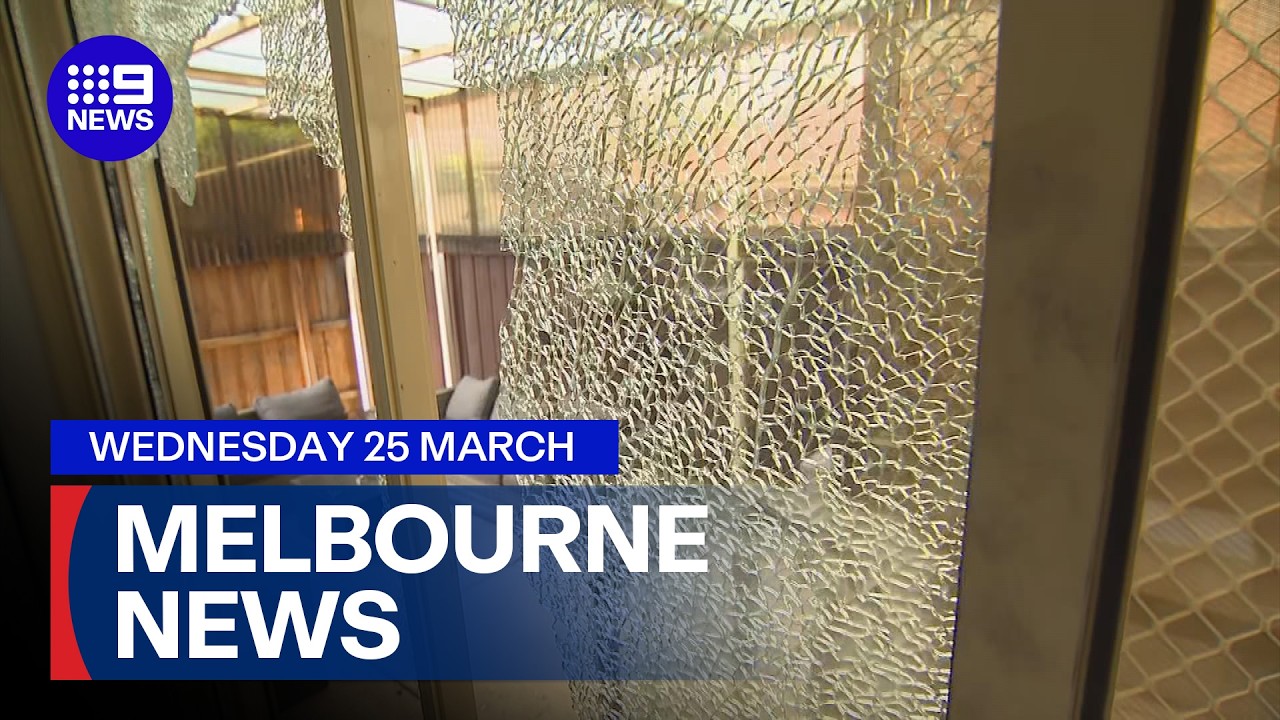 9News Melbourne | Wednesday 25 March | Full Bulletin