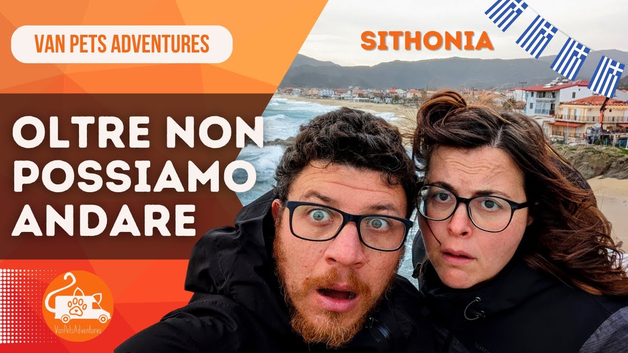 VERSO EST - 🚐 Esplorando la Penisola Calcidica: Sithonia 🏖️😼🐶 Grecia in Camper