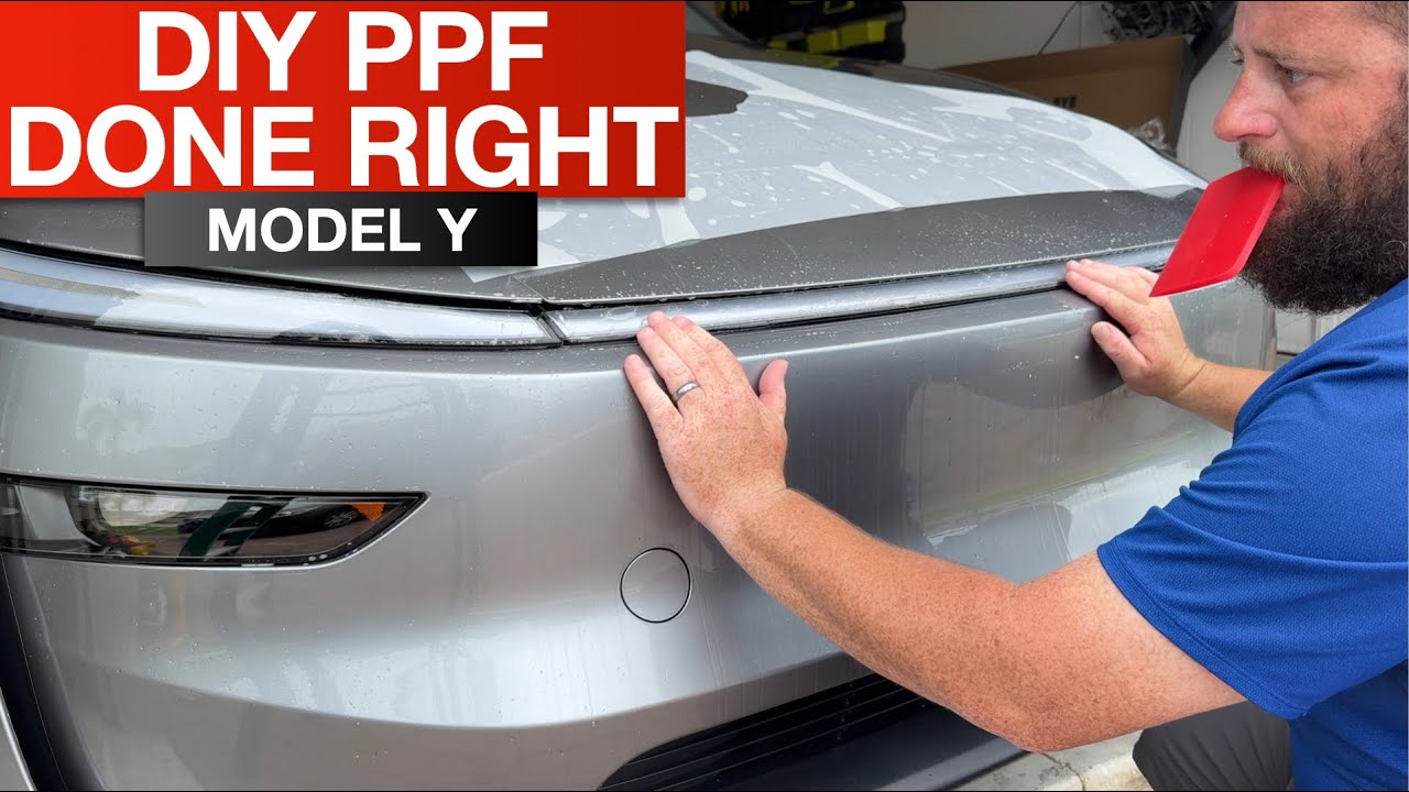 Tesla Model Y Refresh - Easiest DIY PPF For New Model Y Juniper (Easier Than Old Model Y!!)