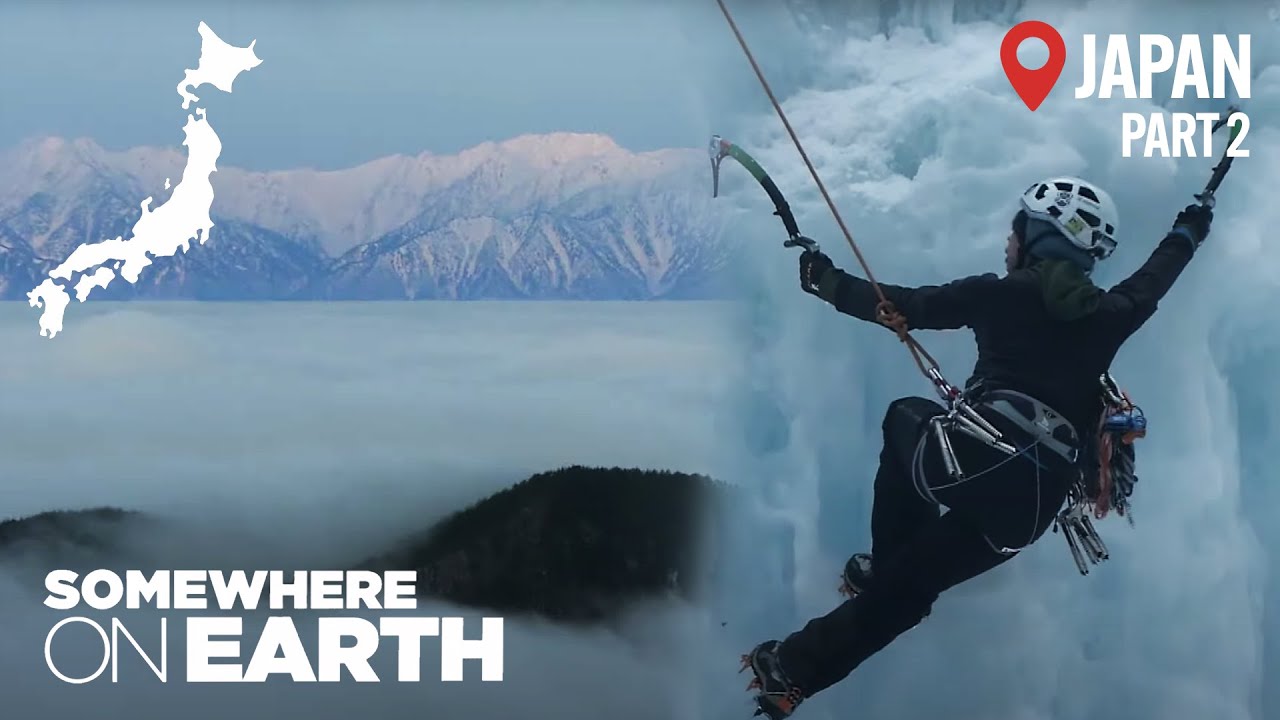 Planet Earth: Japan | Extreme Ice Climbing | Java Documentary