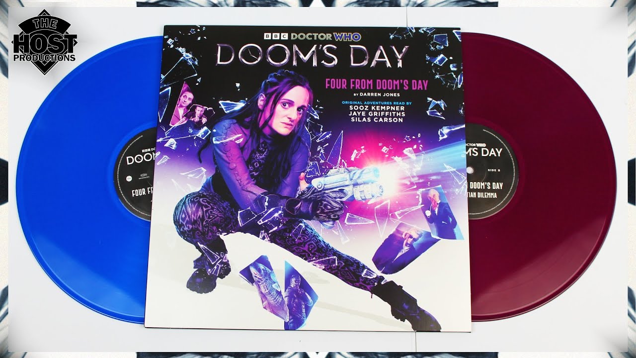 Doctor Who: Doom's Day 'Four From Doom's Day' Audio Book Collection Record