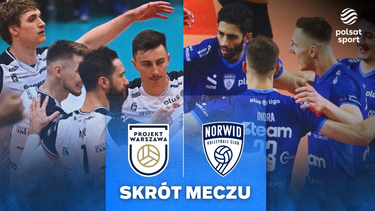 NIESPODZIANKA W WARSZAWIE! Skrót meczu PGE Projekt Warszawa - Steam Hemarpol Norwid Częstochowa