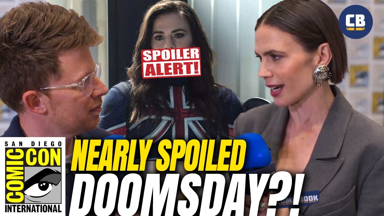 How Haley Atwell Almost SPOILERS Avengers: Doomsday! - SDCC 2026