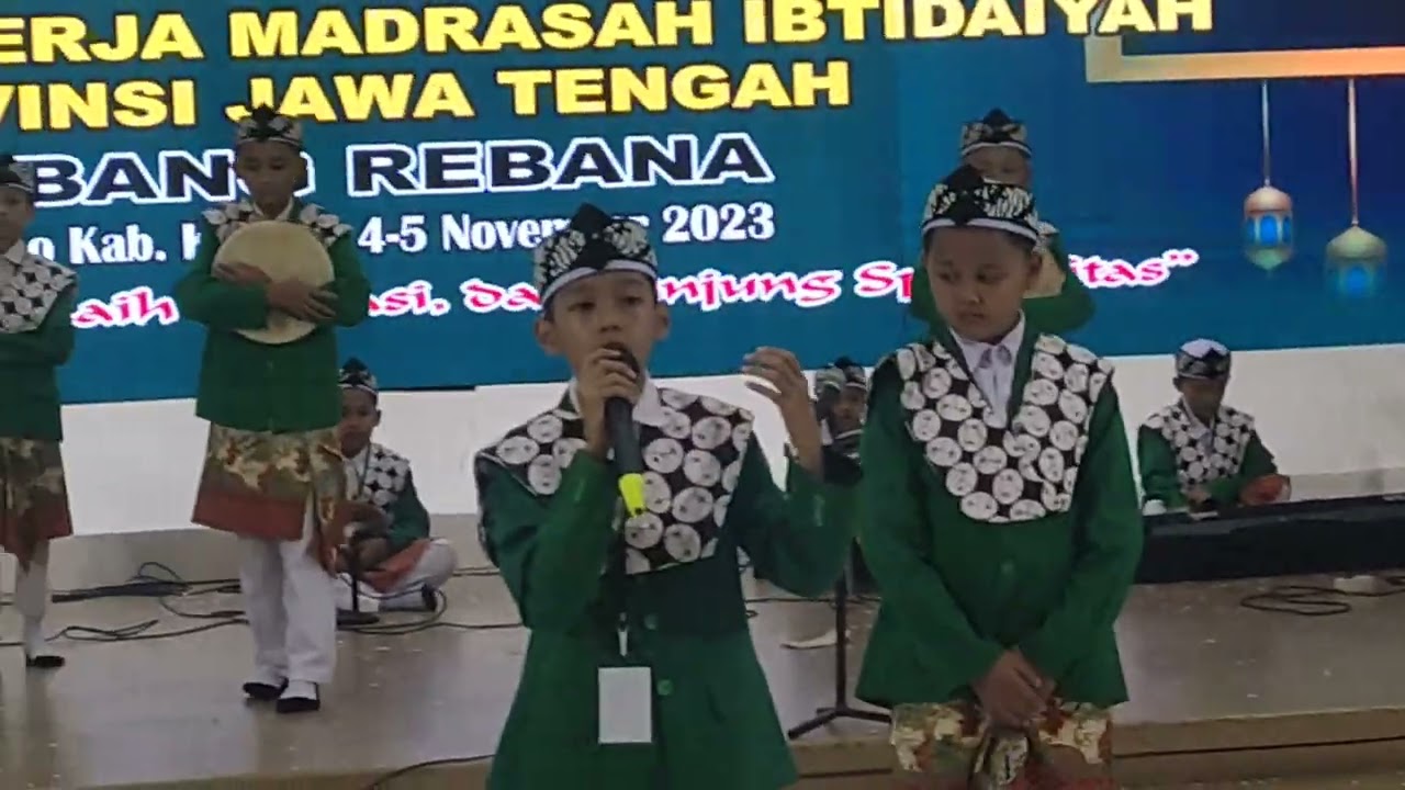PENAMPILAN LUAR BIASA TIM REBANA MI SALAFIYAH 1 KAUMAN DI PORSENI MI JAWA TENGAH 2023🤩🤩🥳🥳