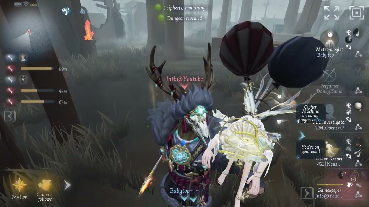 Identity V | S40 | Rank match | Gamekeeper | Arms Factory