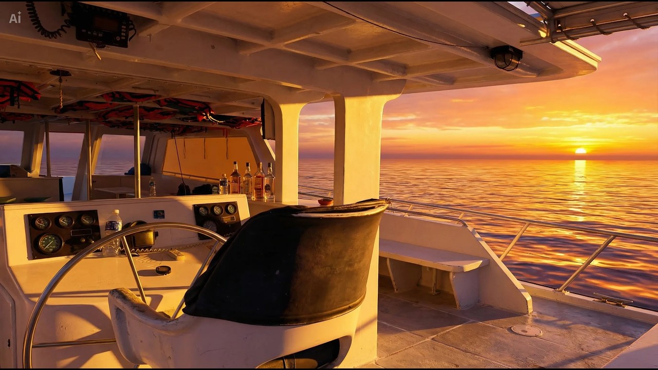 Dinner in the Middle of the #carribean Sea.