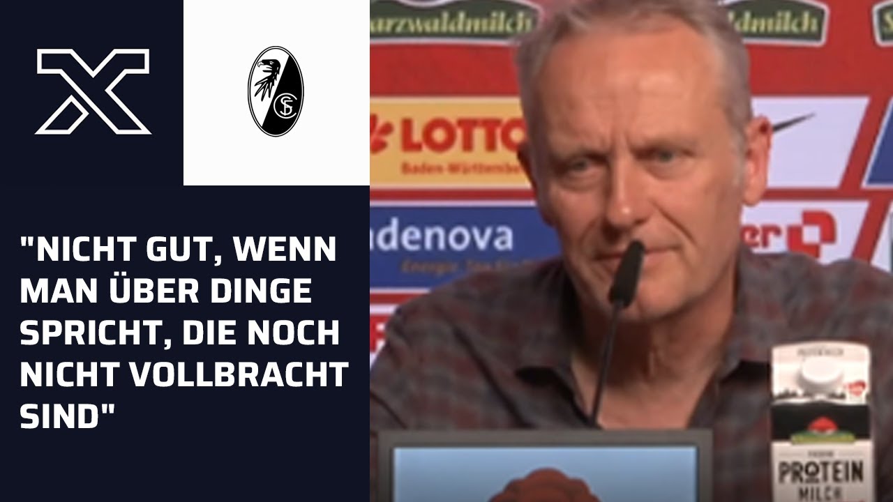 Streich mit kleinem Seitenhieb in Richtung Bayern vor dem Pokal-Halbfinale beim HSV | SC Freiburg