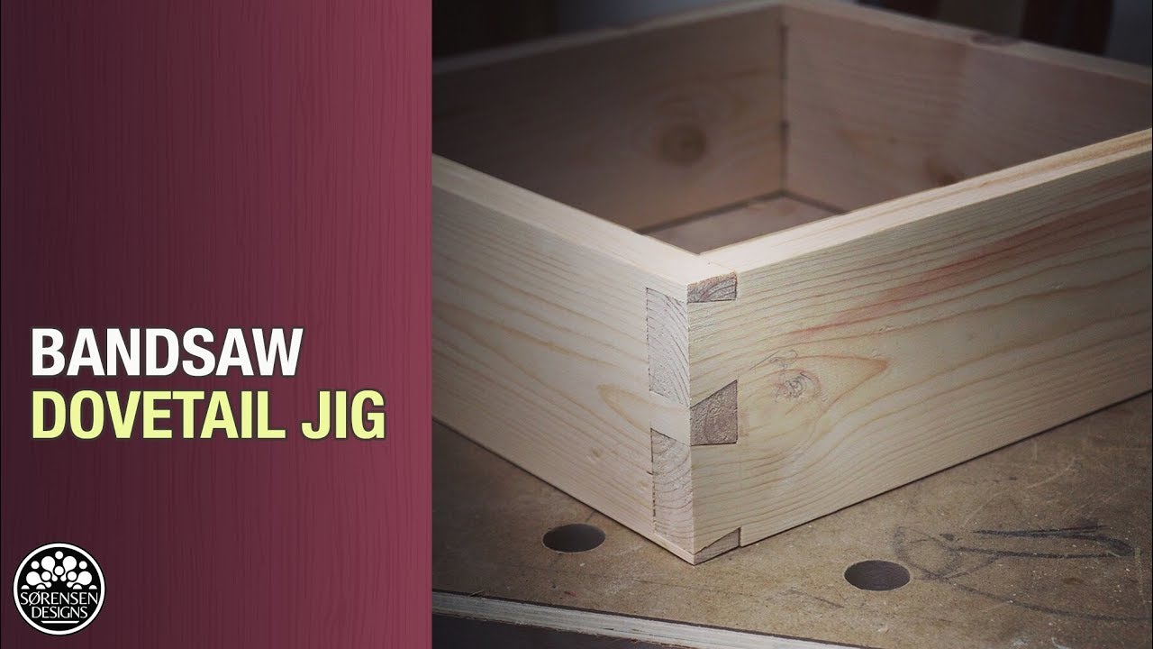 A Bandsaw Dovetail Jig (that actually works) Woodworking