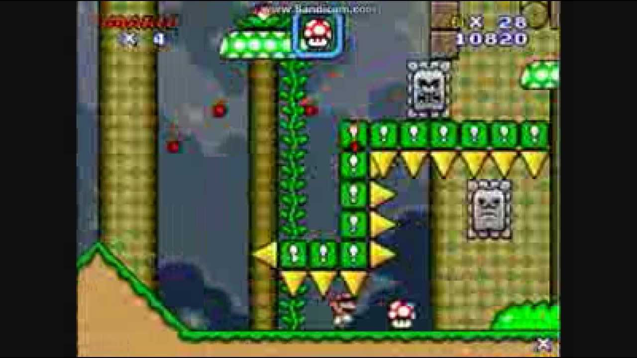 Super Mario Flash 2 - Ferocious Fungi Forest