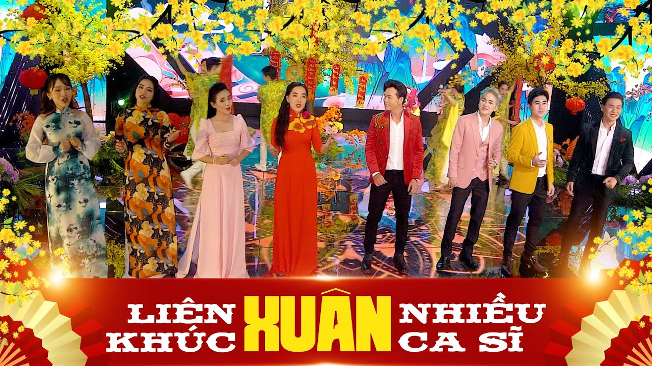 Liên Khúc TẾT TẾT TẾT TẾT ĐẾN RỒI - Quỳnh Trang, Hoàng Hải, Diễm Hân, Hồ Phương Liên, Khưu Huy Vũ
