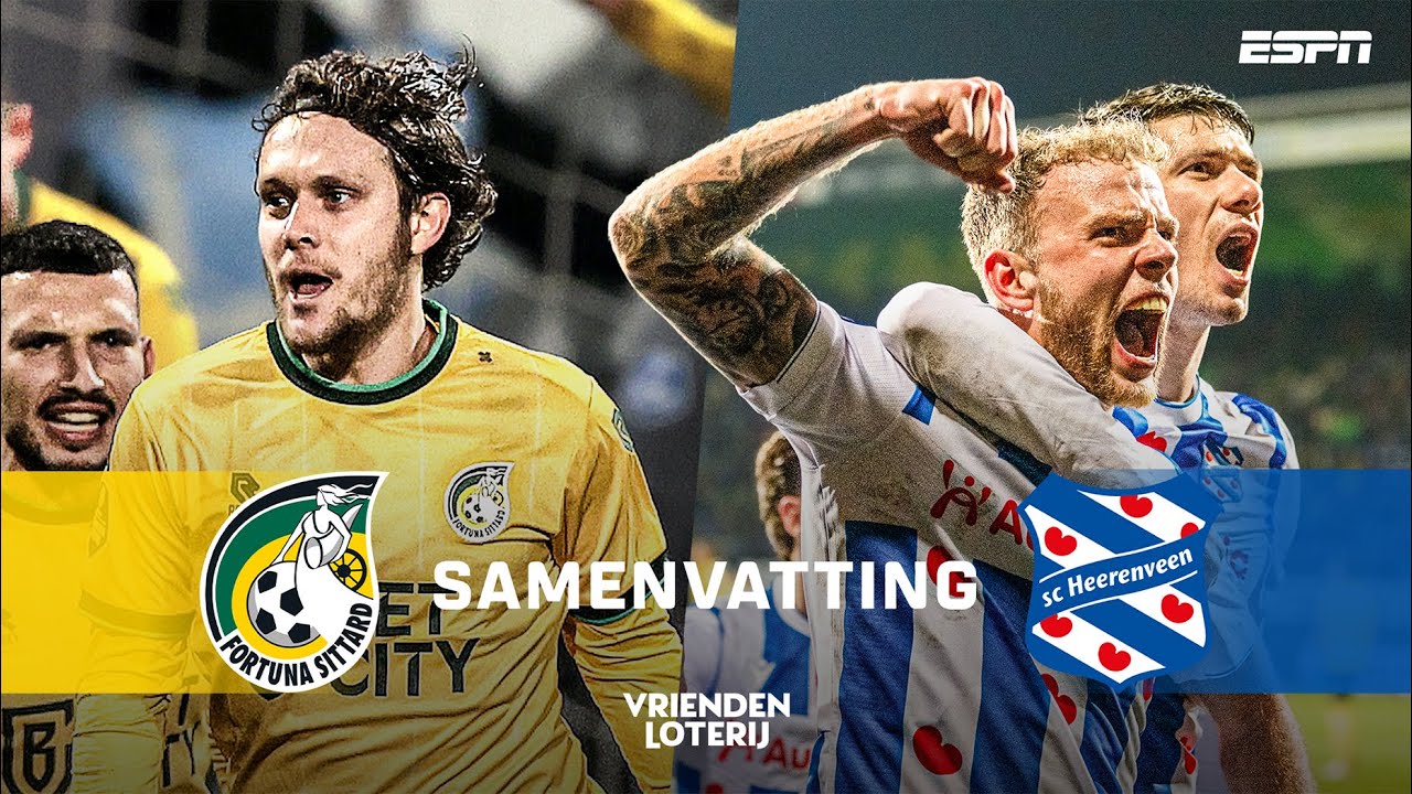 ✌️🧤 Twee nieuwe keepers - ZES DOELPUNTEN 👀 | Samenvatting Fortuna Sittard - sc Heerenveen