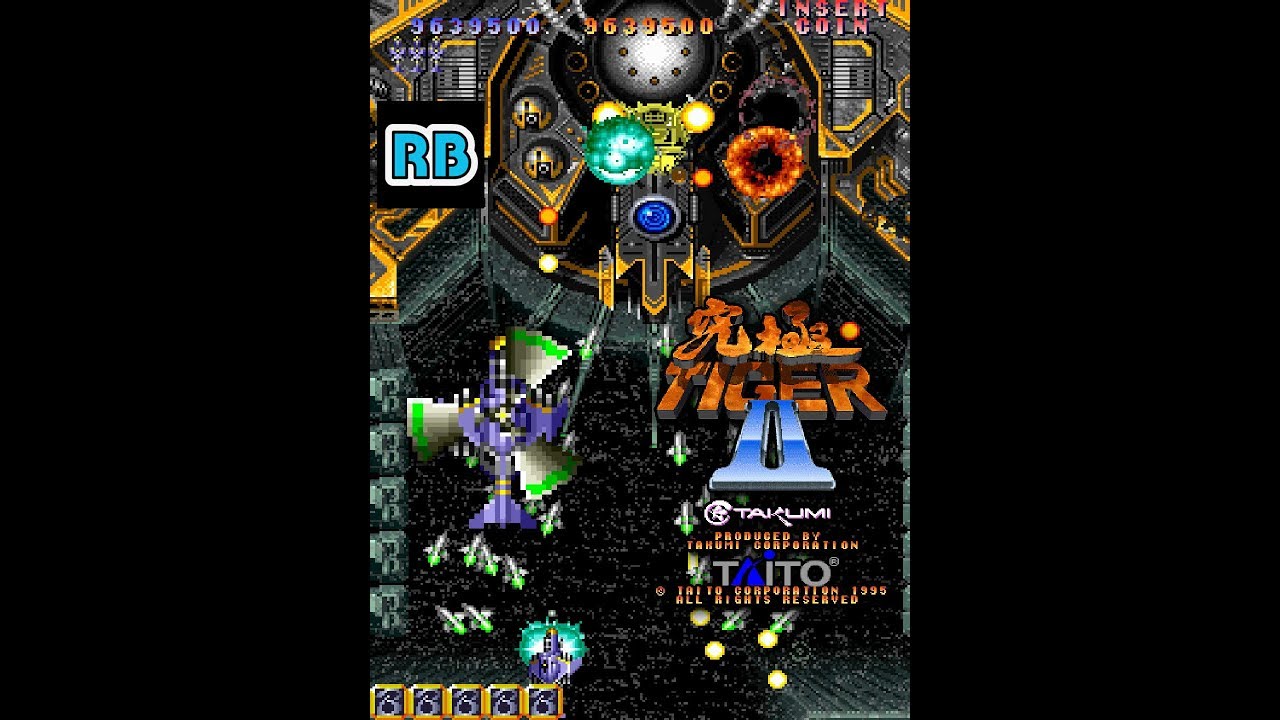 1995 [60fps] Kyukyoku Tiger II 11581460pts NoBomb Nomiss ALL