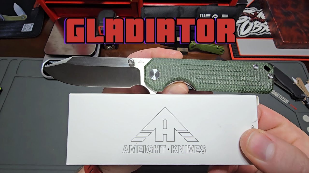 AMEIGHT  Gladiator - Budget Friendly Cunky knife.