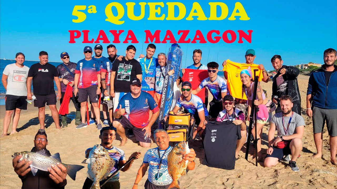 QUINTA QUEDADA PESCA SURFCASTING AHORA EN PLAYA MAZAGON