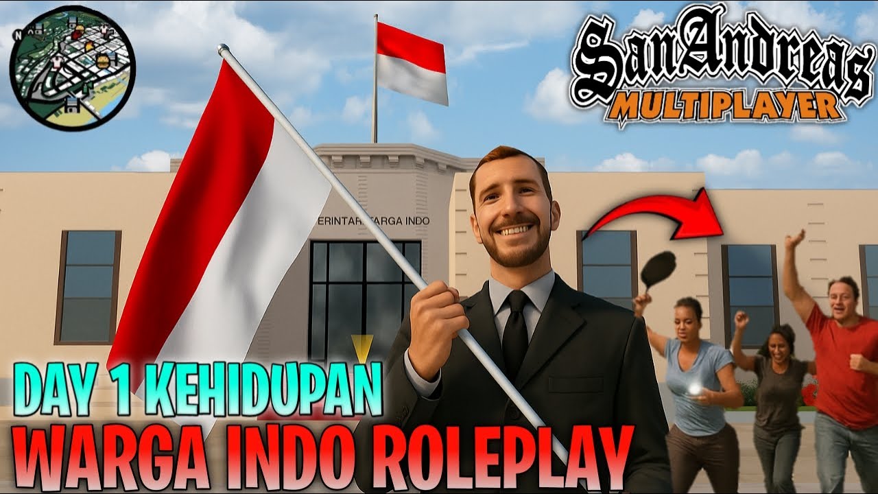 DAY 1 WARGA INDO | Jadi Warga Baru, LANGSUNG BIKIN RESAH DIKOTA! GTA SAMP