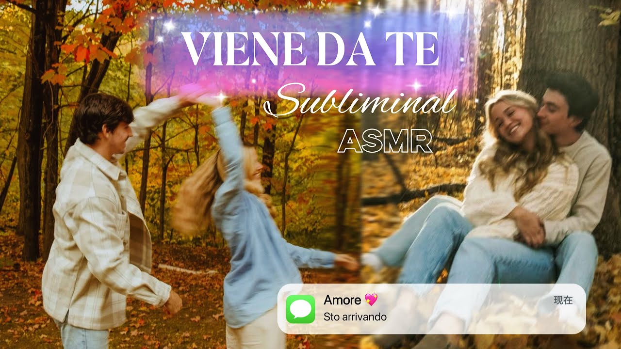 LA PERSONA SPECIFICA VIENE DA TE, SI MUOVE ATTIVAMENTE VERSO DI TE Subliminal ASMR Autumn vibe 🍂