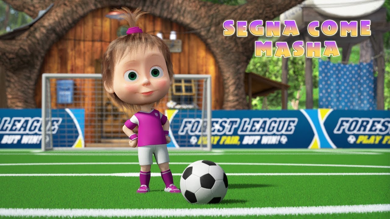 Masha e Orso - ⚽ Segna come Masha 🥇 Edizione Speciale Calcio