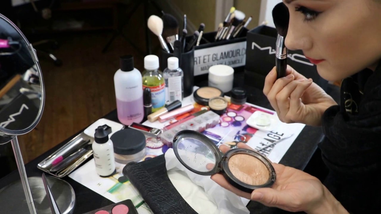 Atelier maquillage - consignes d'hygiène et utilisation du matériel