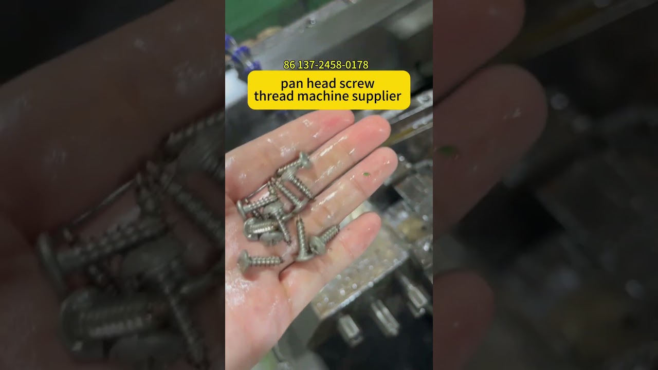 #8 Pan head self tapping screw thread rolling machine which brand good quality?