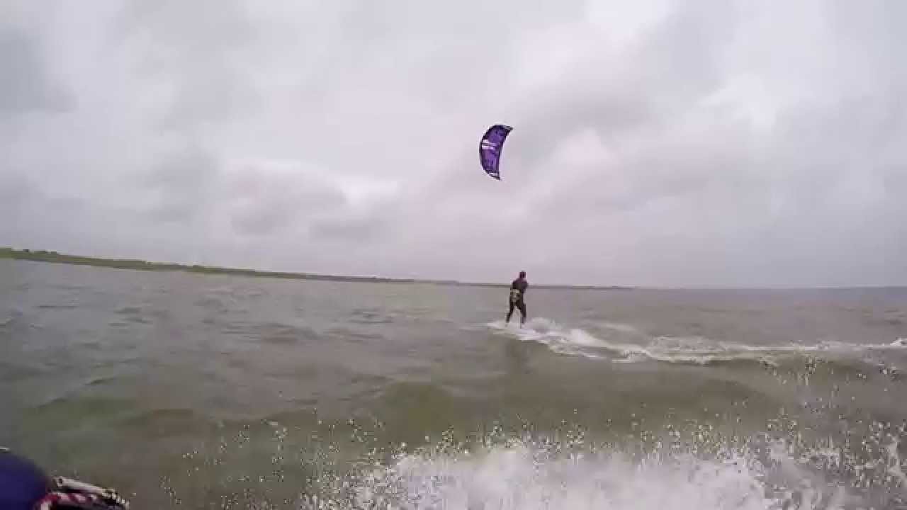 Sean lesson with Houston Kiteboarding