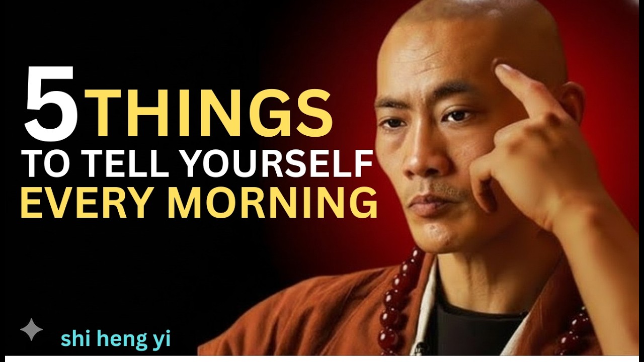 5 Things To Say To Yourself Every Morning | Shi Heng Yi Motivation