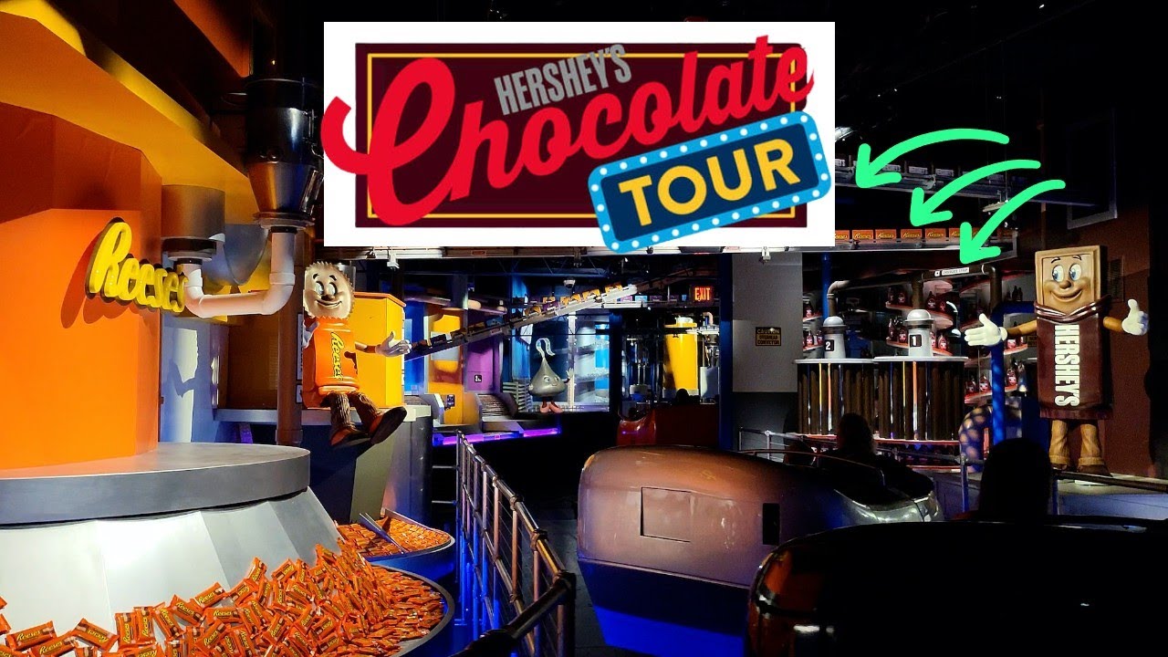 Hershey's Chocolate Tour | Hershey's Chocolate World/ Hersheypark SUBSCRIBE 👍