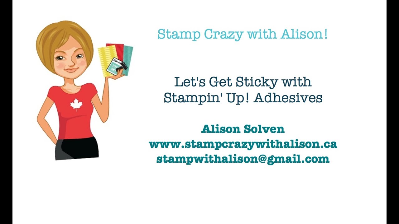 Stampin' Up! Adhesives 101