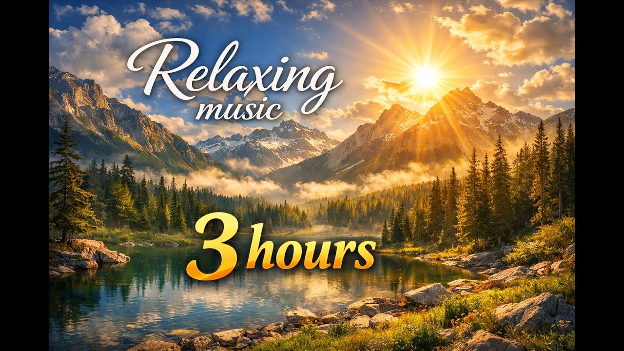 🌿 3 Hours of Relaxing Music for Deep Calm, Focus & Sleep 🌿