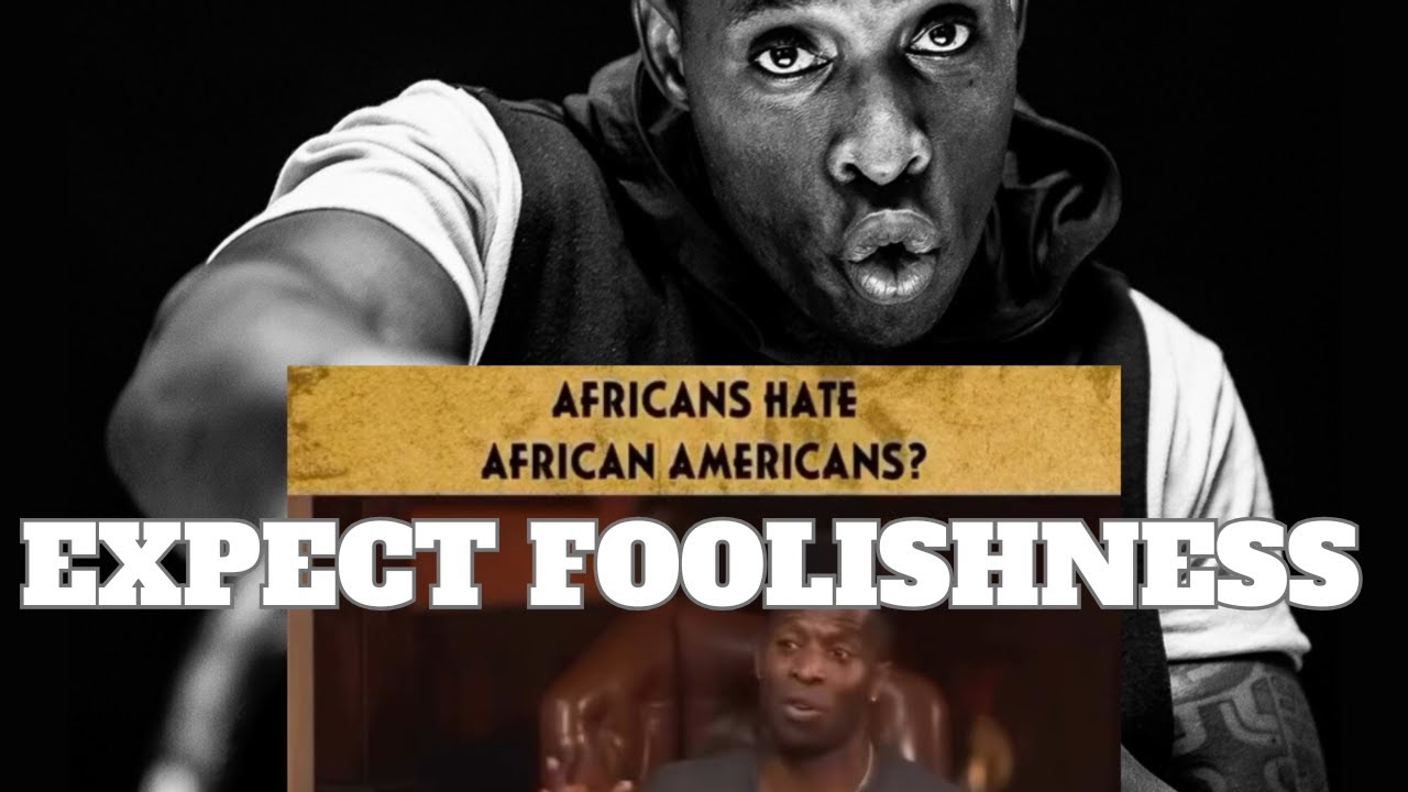 Comedian GODFREY says 'Africans hate African Americans!' #Godfrey