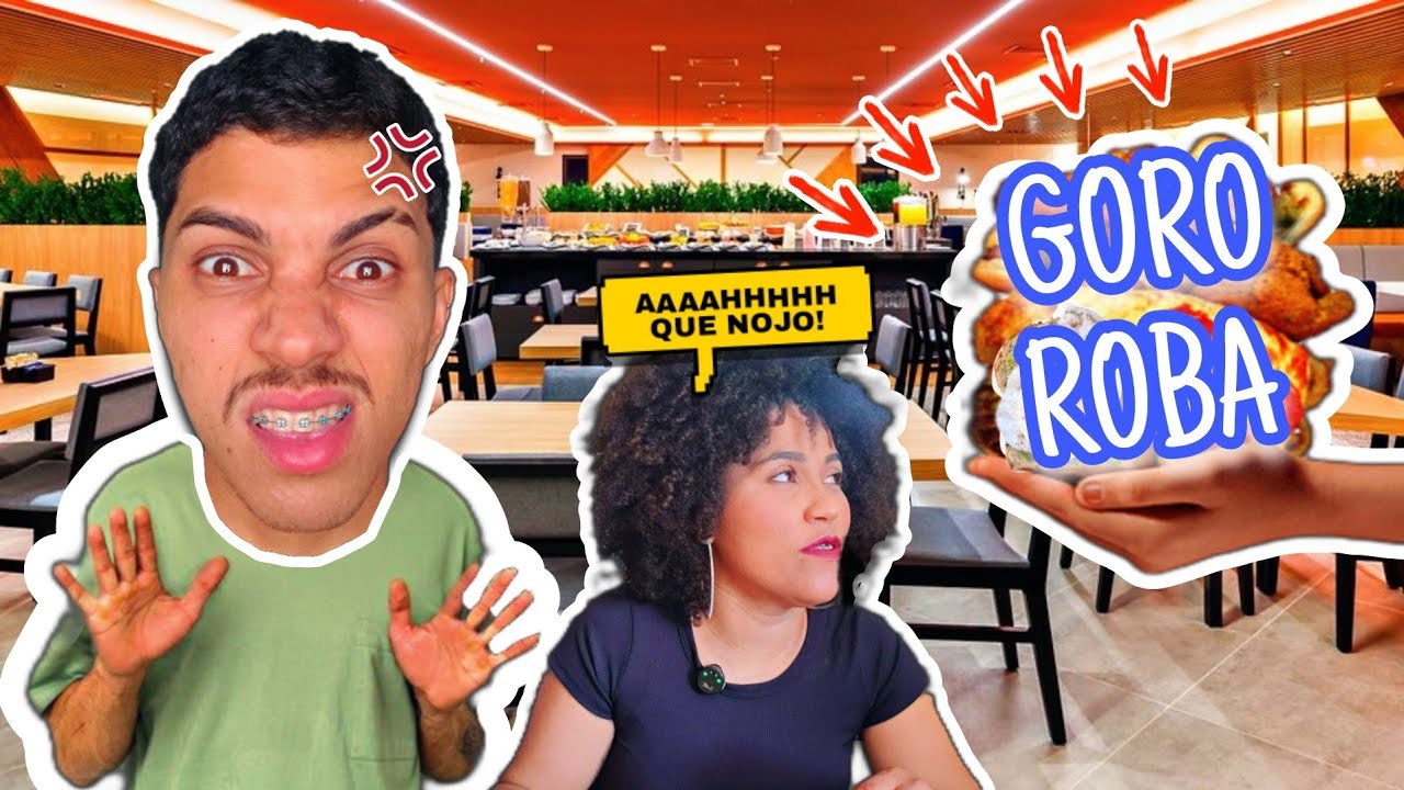 FUI COM A BAIANA em um RESTAURANTE HORRÍVEL EM SÃO PAULO e a COMIDA ESTAVA PODRE!?